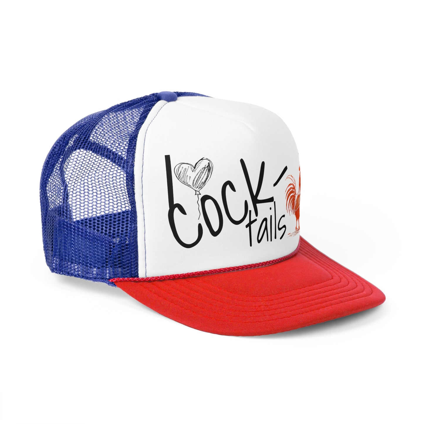 I Love Cocktails Trucker Cap - Fun and Whimsical Hat for Party Lovers