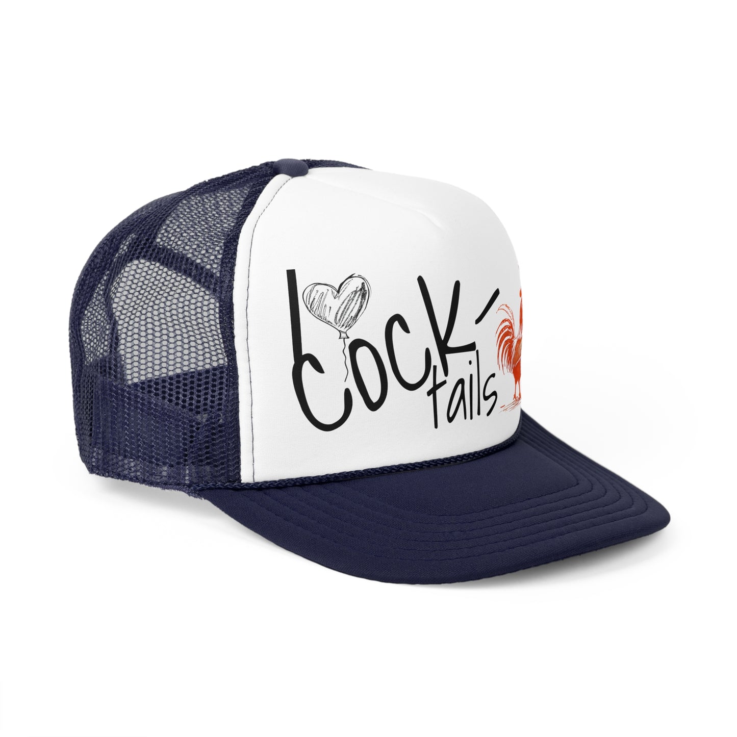 I Love Cocktails Trucker Cap - Fun and Whimsical Hat for Party Lovers