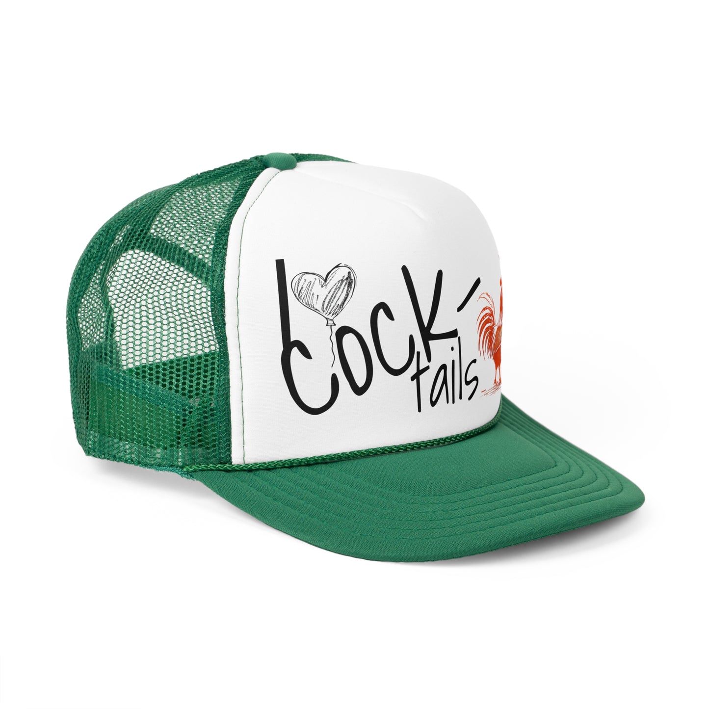 I Love Cocktails Trucker Cap - Fun and Whimsical Hat for Party Lovers